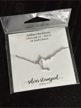 Libra Zodiac Necklace ♎️